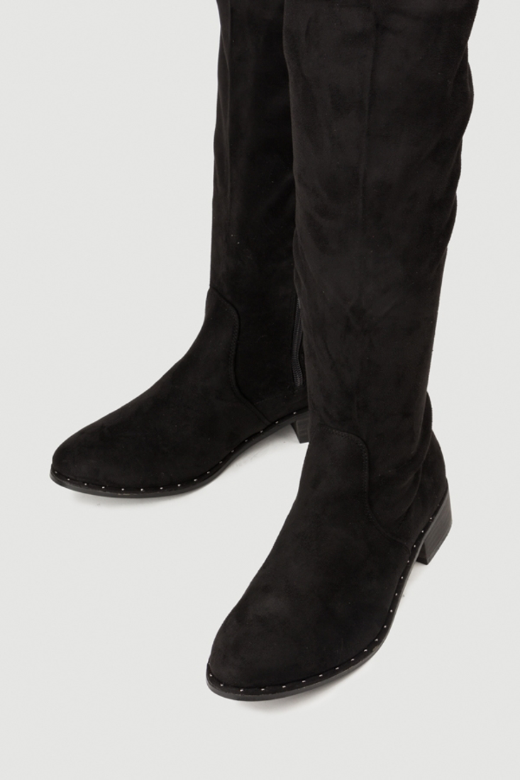 Picture of OVER-THE-KNEE SUEDE BOOTS (2)