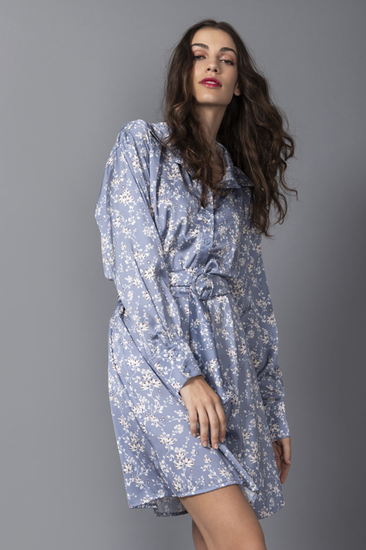 Picture of PRINTED SHIRT DRESS (2)