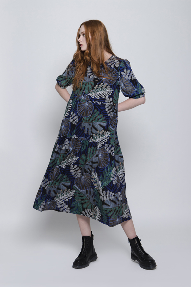Picture of LONG PRINTED DRESS  (2)