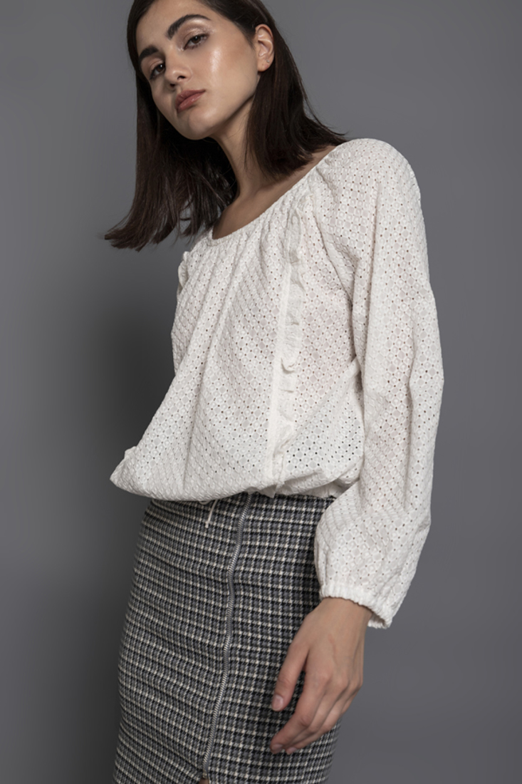 Picture of BRODERIE BLOUSE (2)