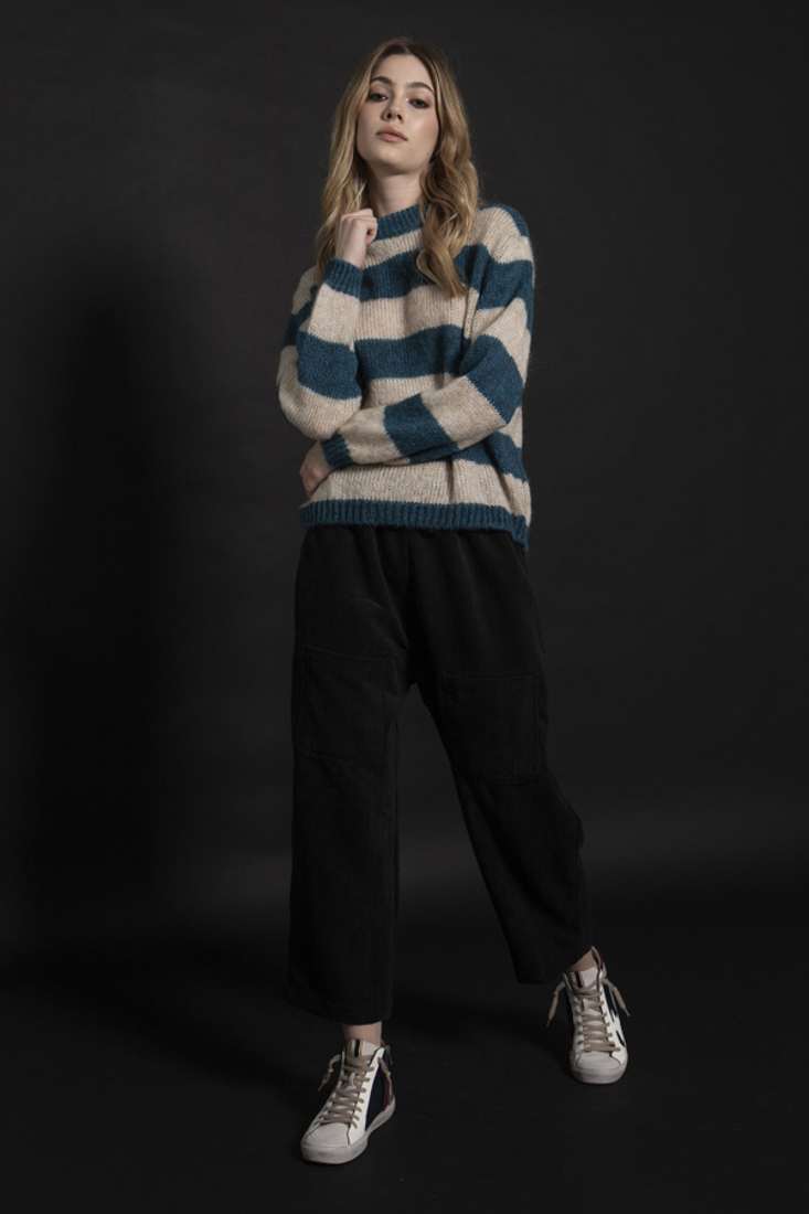 Picture of STRIPED KNIT SWEATER (2)
