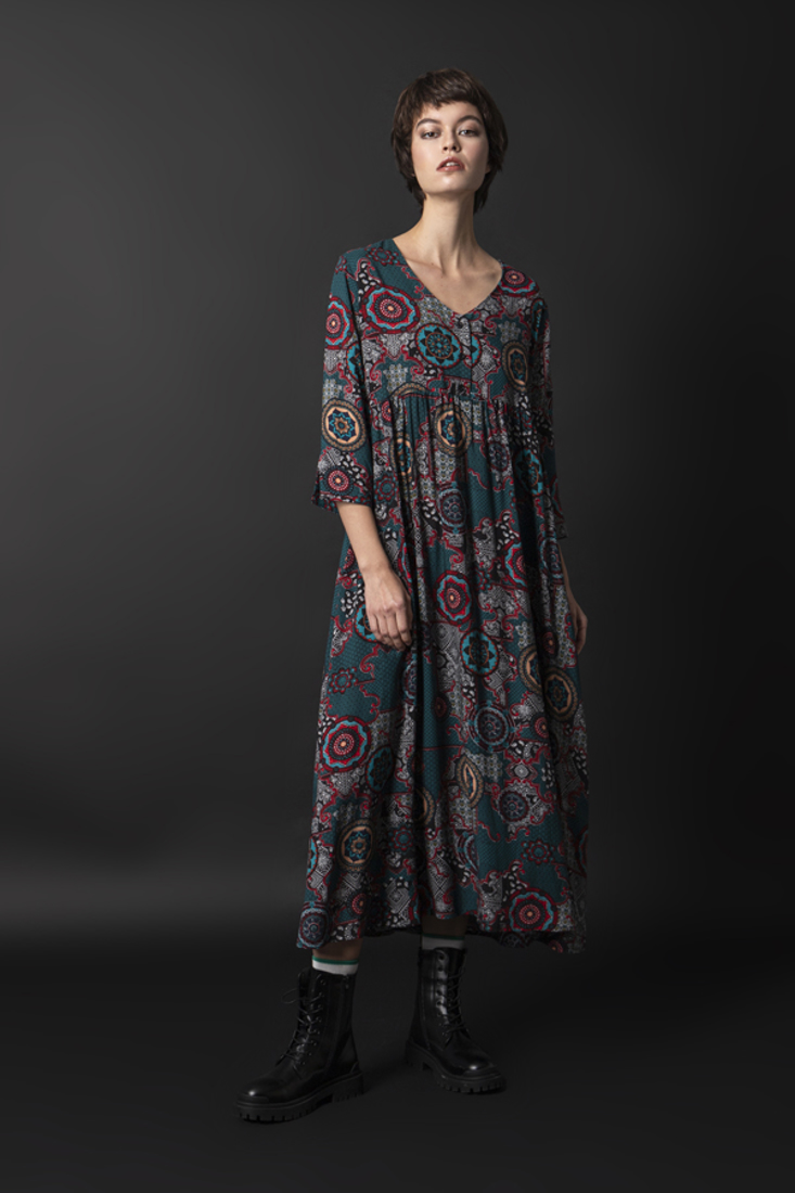 Picture of LONG PRINTED DRESS
