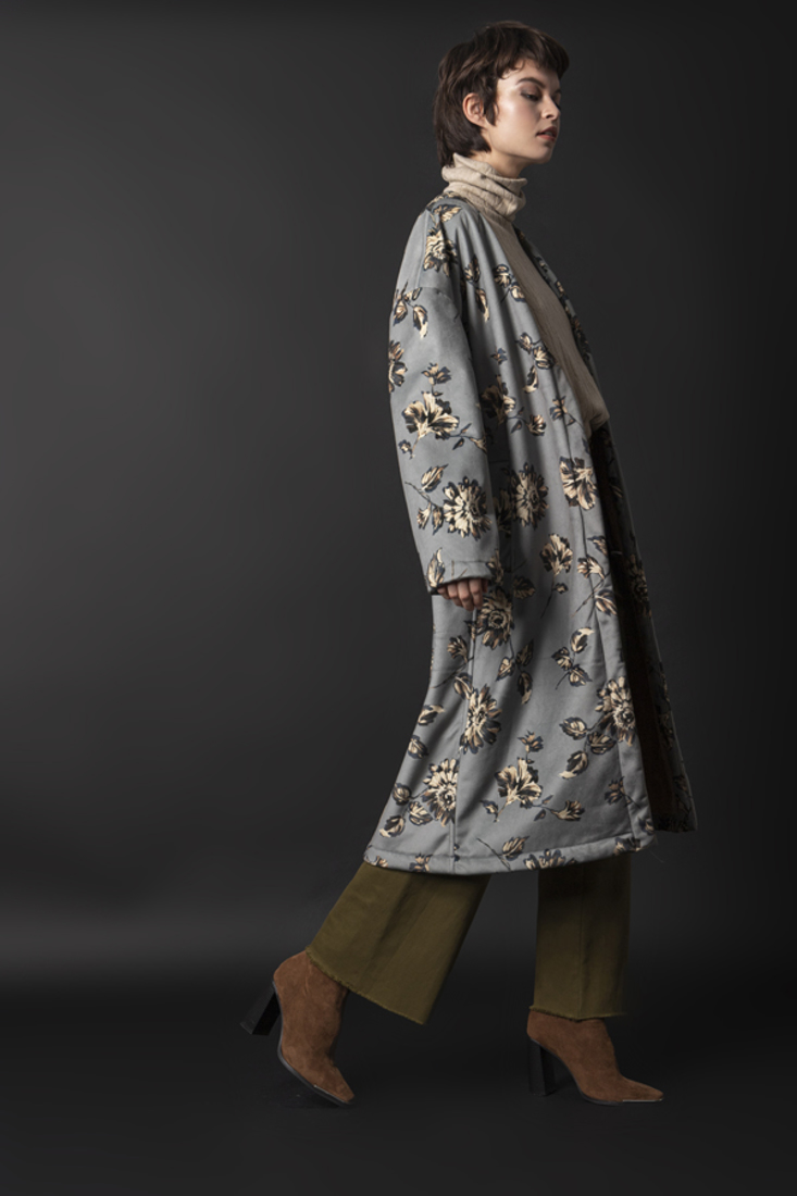 Picture of FLORAL PRINT COAT