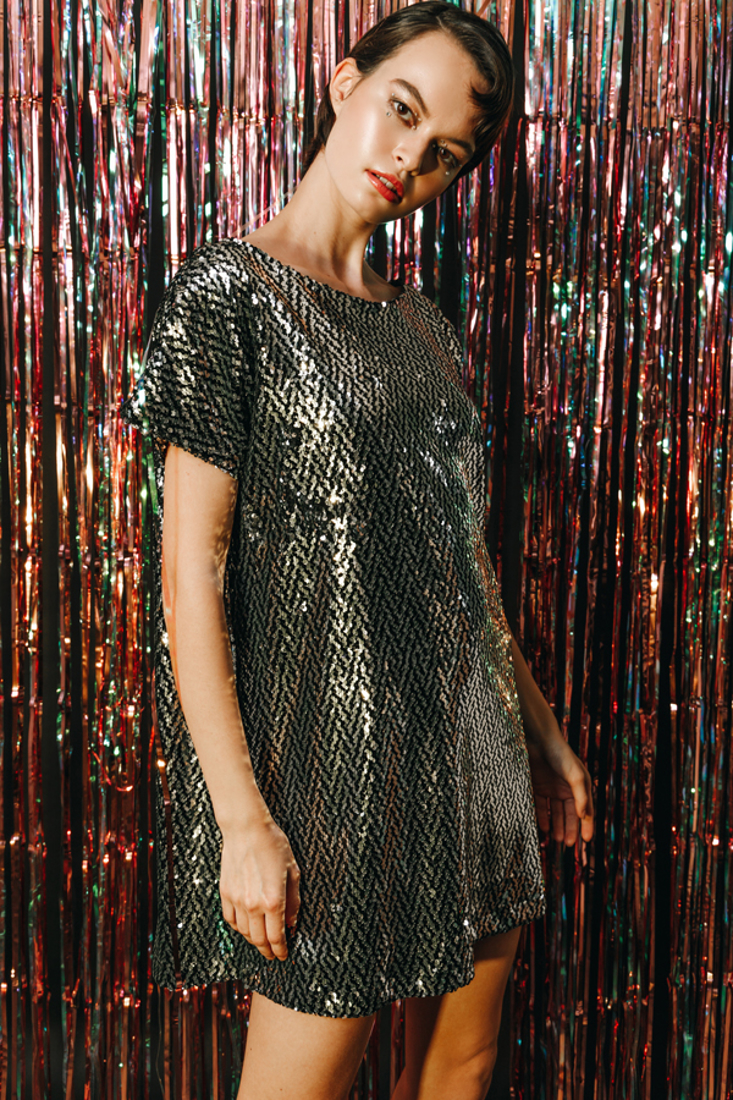 Picture of SEQUINNED DRESS