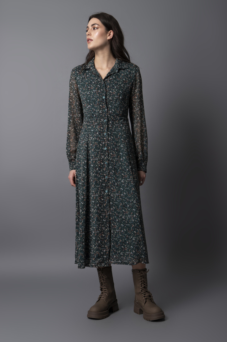 Picture of PRINTED SHIRT DRESS