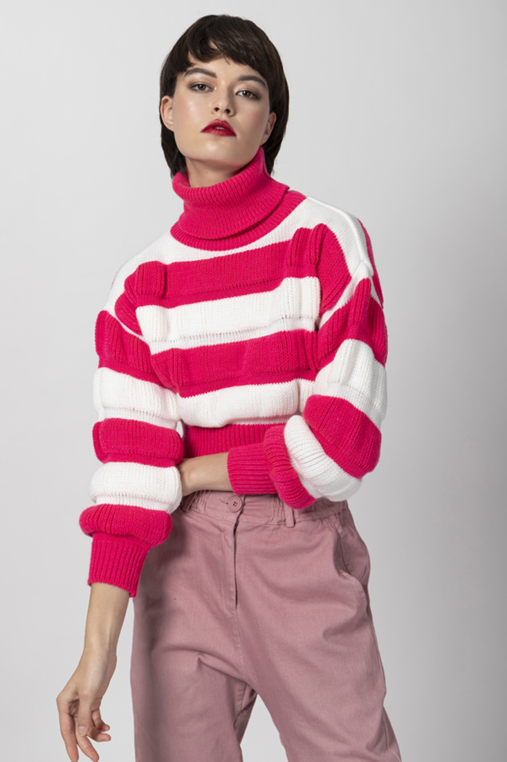 Picture of CROP KNIT SWEATER (2)