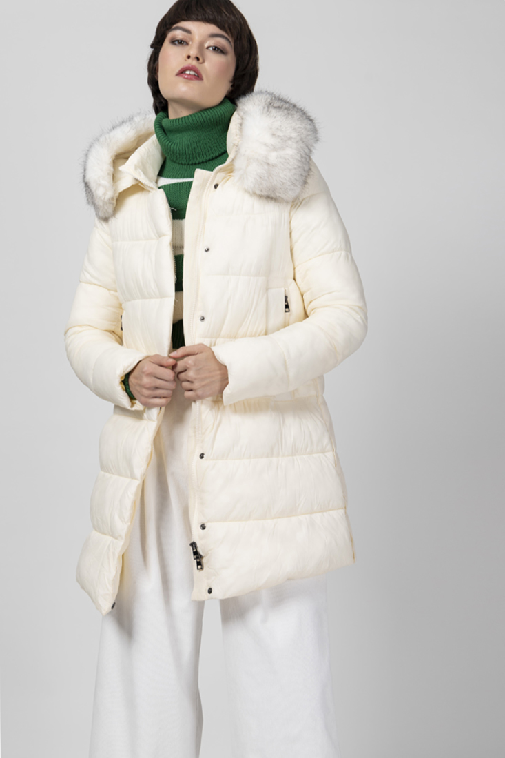 Picture of FAUX FUR HOODED JACKET 
