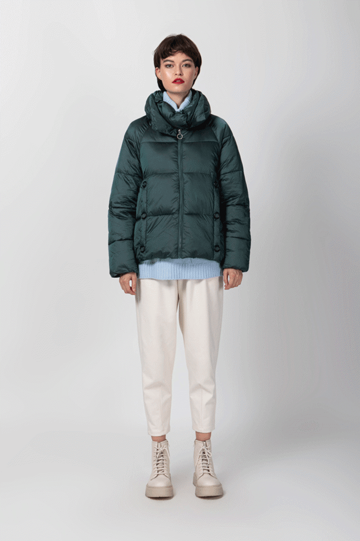 Picture of HIGH COLLAR PUFFER JACKET