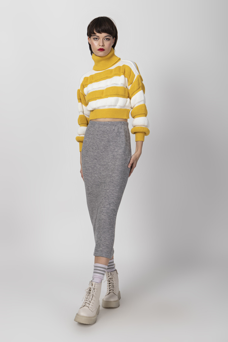 Picture of KNIT PENCIL SKIRT