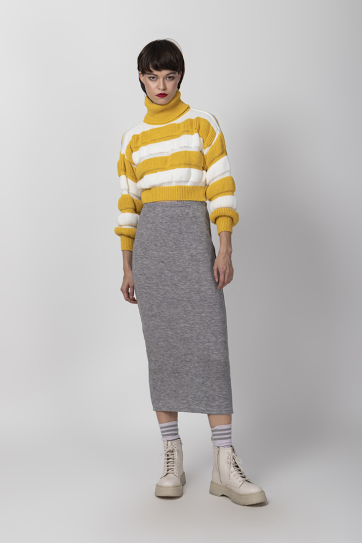 Picture of KNIT PENCIL SKIRT