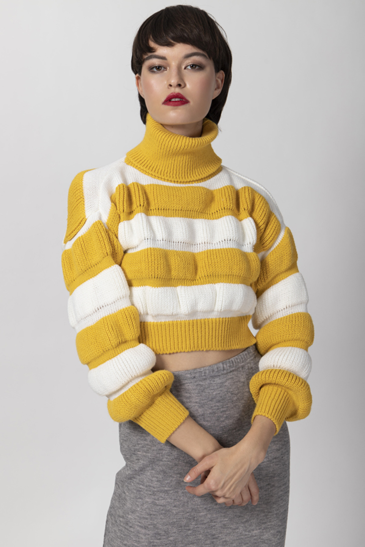 Picture of CROP KNIT SWEATER