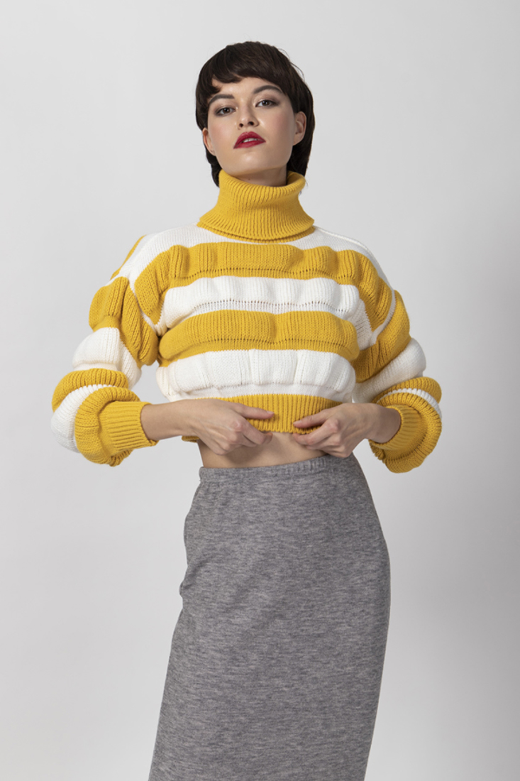Picture of CROP KNIT SWEATER