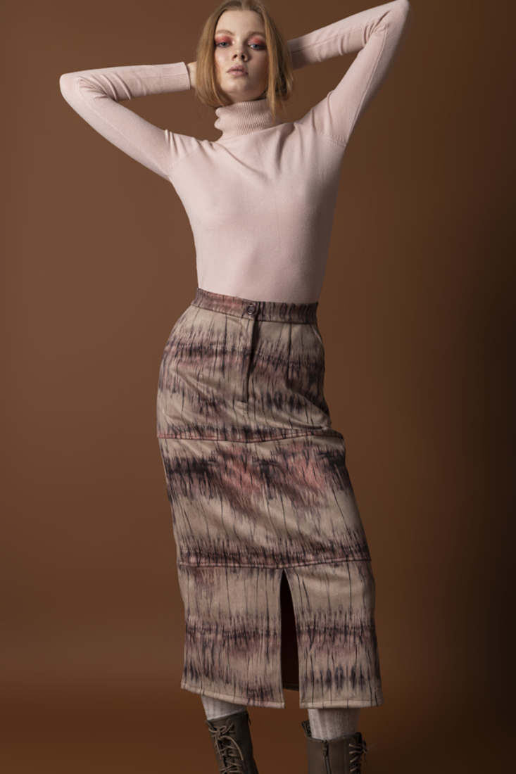 Picture of MIDI PRINTED SKIRT (2)