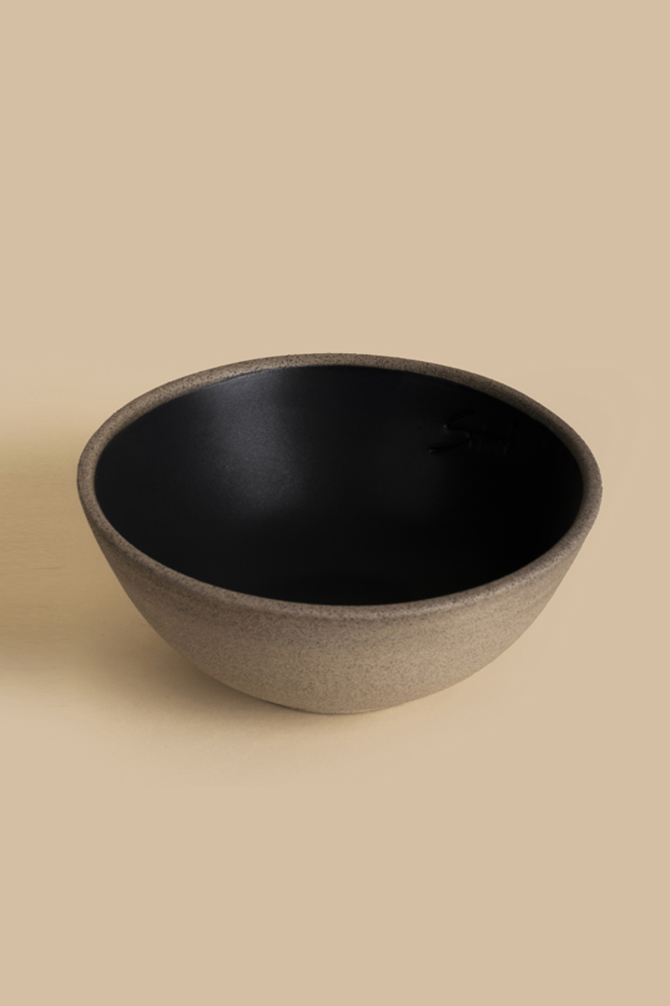 Picture of HANDMADE STONEWARE BOWL