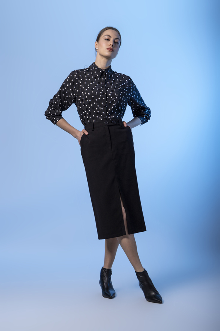Picture of PENCIL MIDI SKIRT