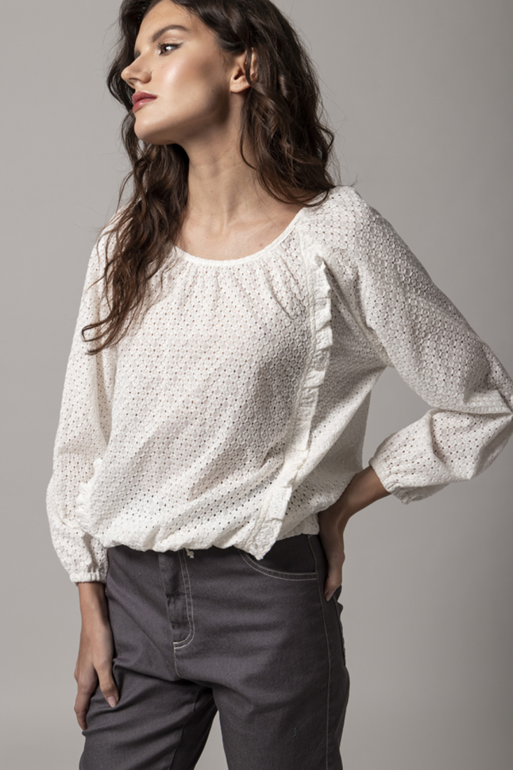 Picture of BRODERIE BLOUSE
