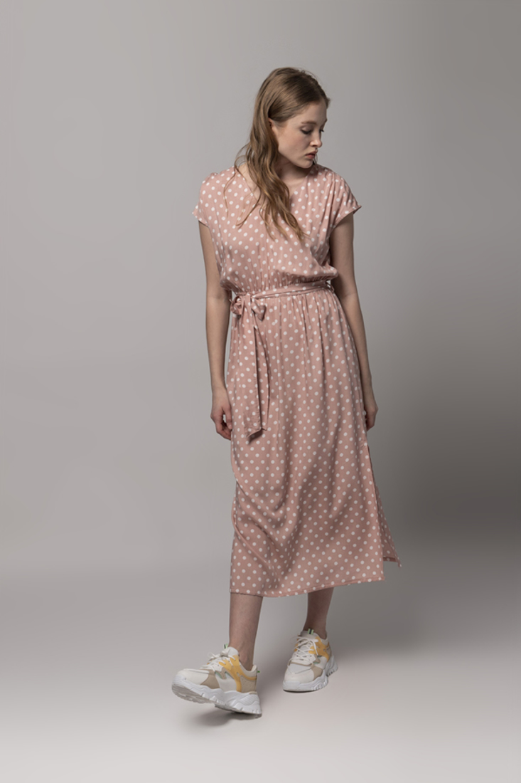 Picture of POLKA DOT LONG DRESS
