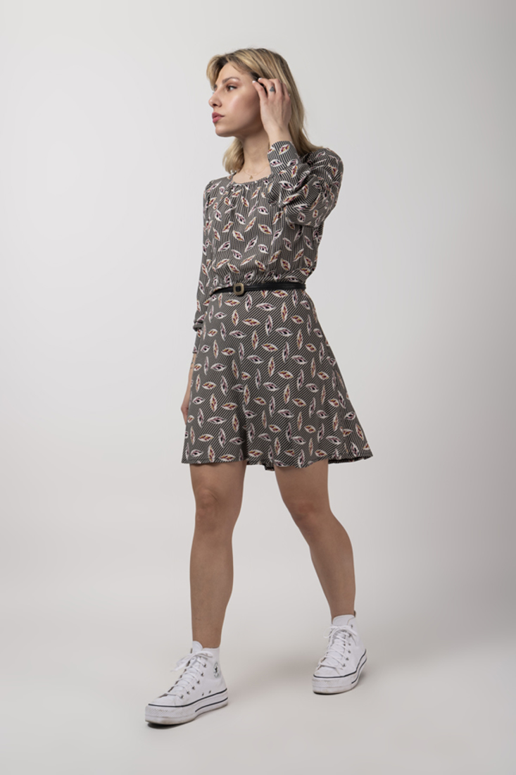 Picture of SHORT PRINTED DRESS