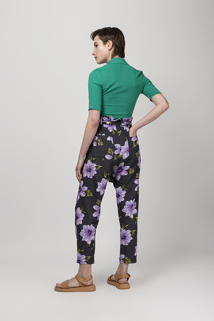 Picture of FLORAL PRINT TROUSERS