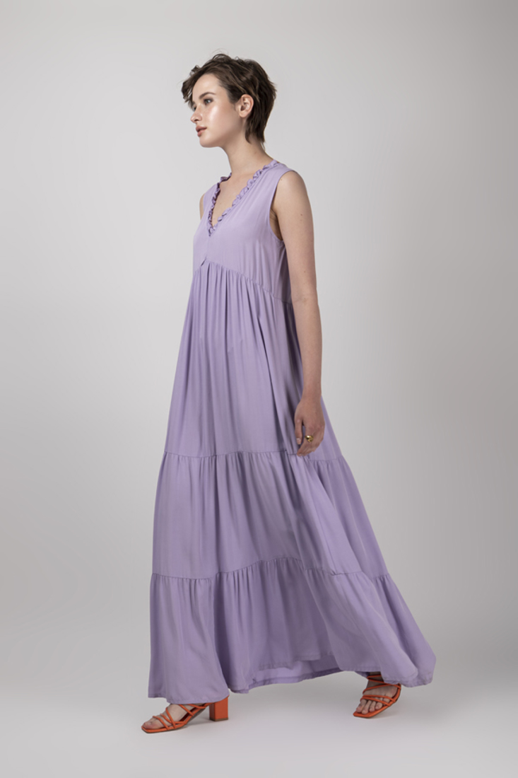 Picture of LONG SLEEVELESS DRESS
