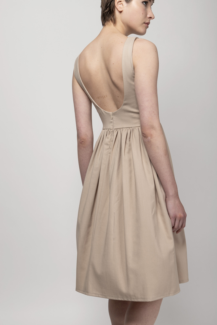 Picture of OPEN BACK MIDI DRESS (2)