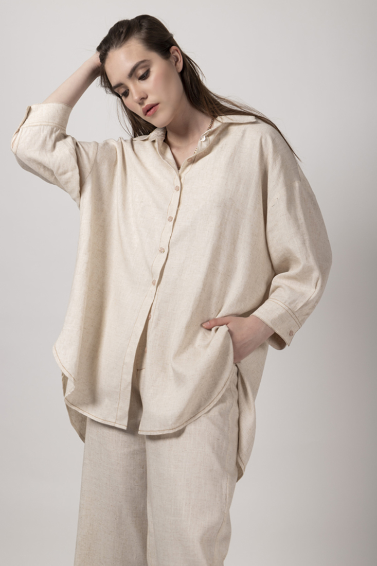 Picture of OVERSIZED LINEN SHIRT (2)