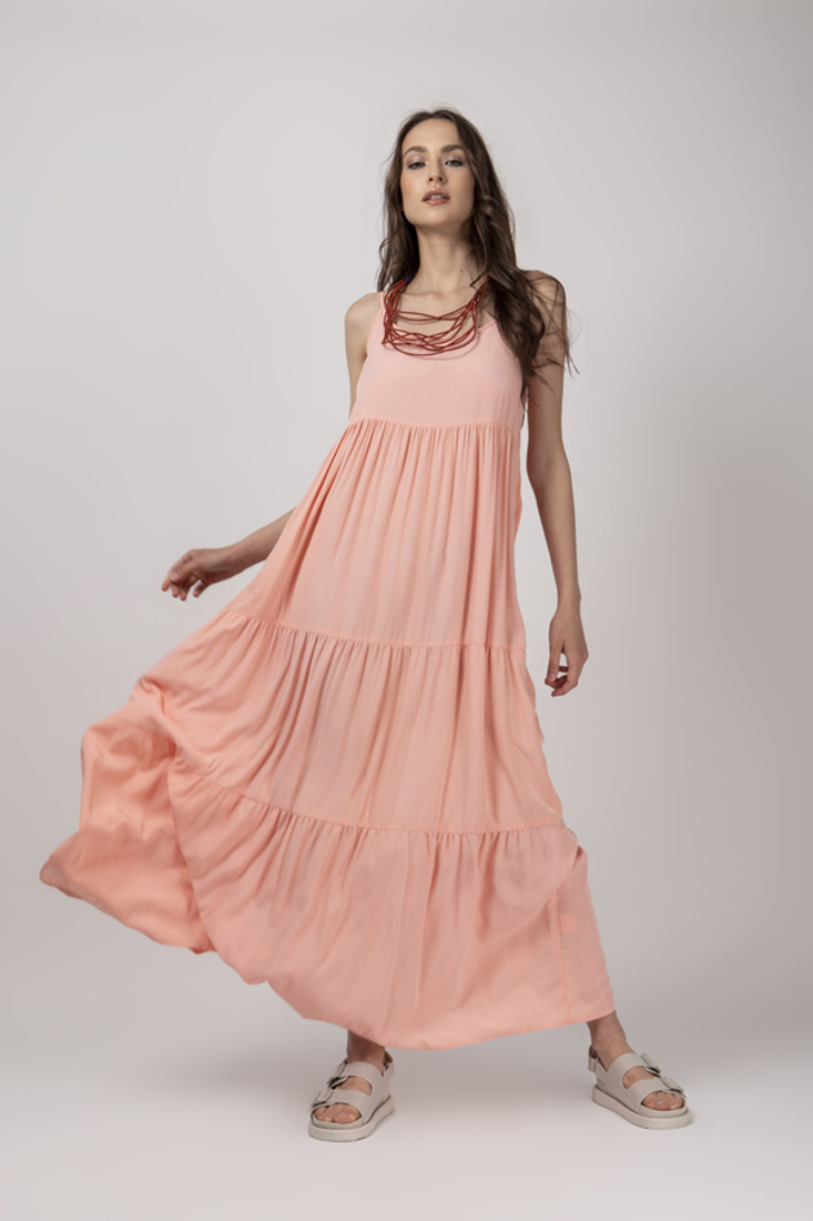 Picture of LONG DRESS WITH THIN STRAPS