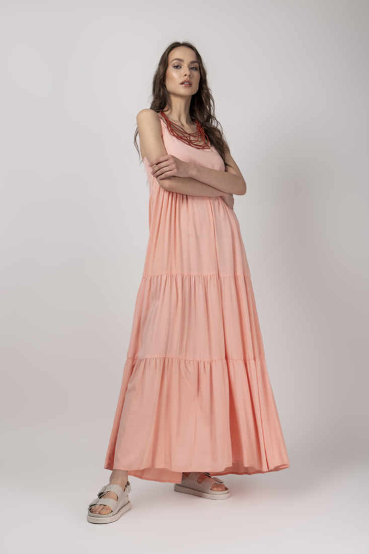 Picture of LONG DRESS WITH THIN STRAPS (2)