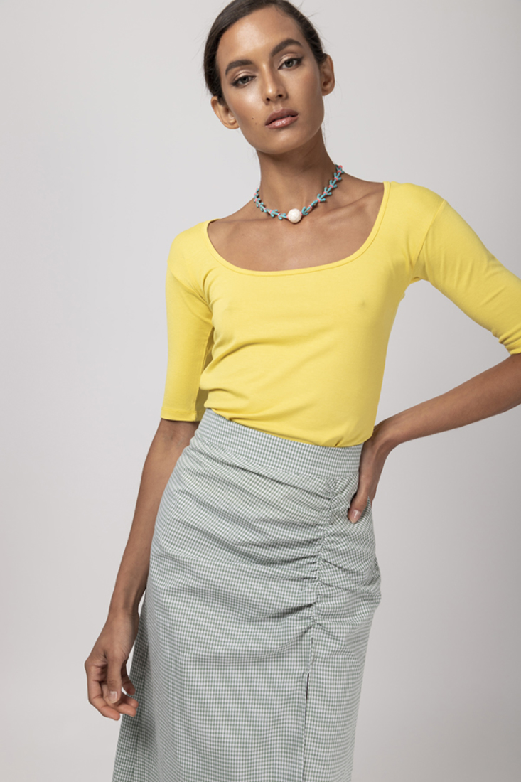 Picture of BASIC TOP WITH ROUND NECK