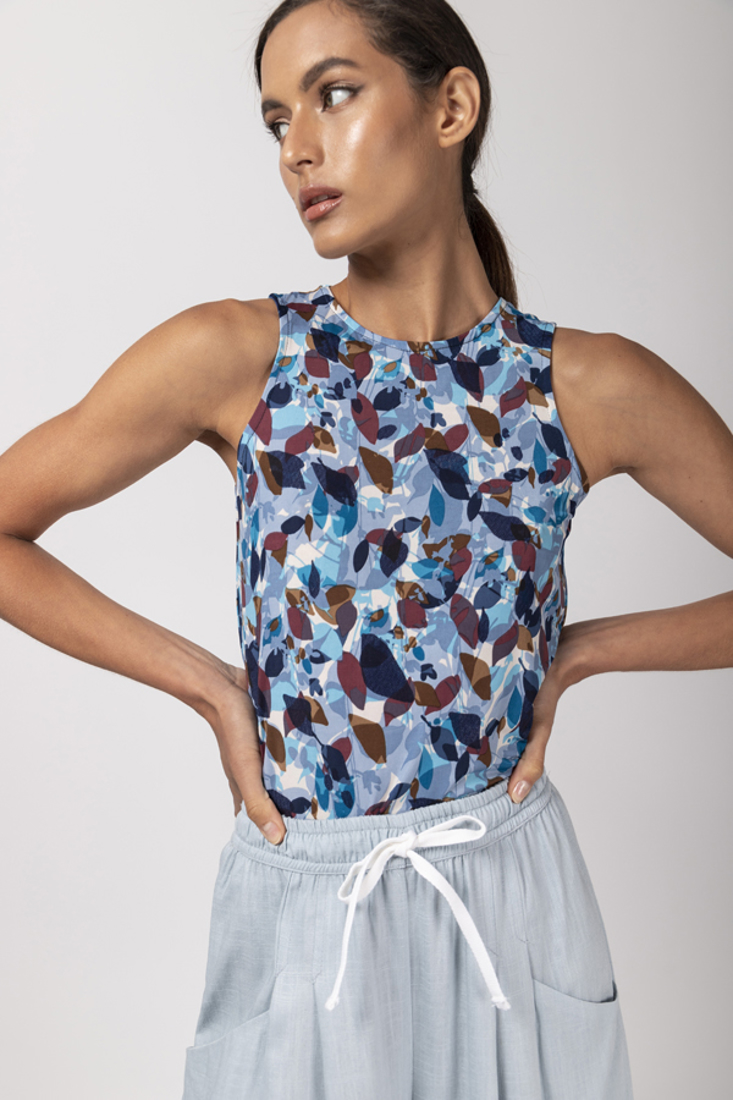 Picture of SLEEVELESS PRINTED TOP (2)
