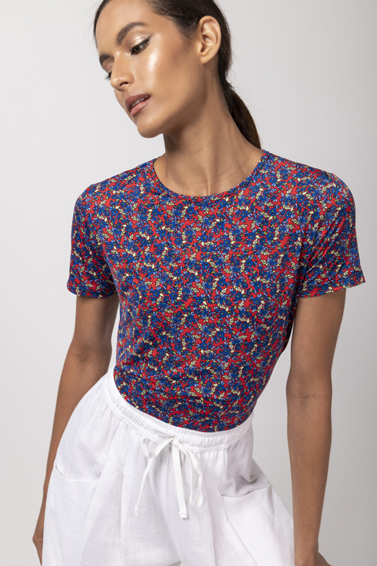 Picture of PRINTED CROP TOP