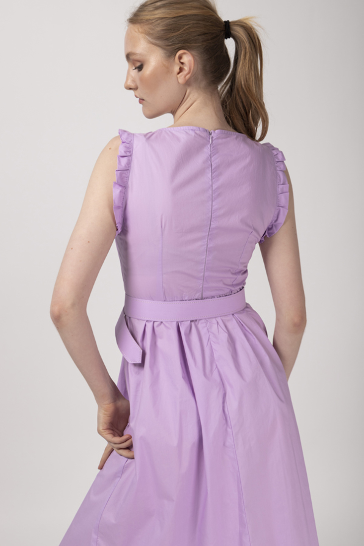 Picture of SLEEVELESS DRESS WITH FRILLS