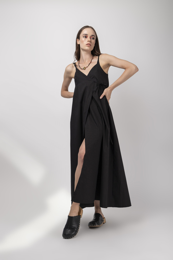 Picture of LONG WRAP DRESS (2)