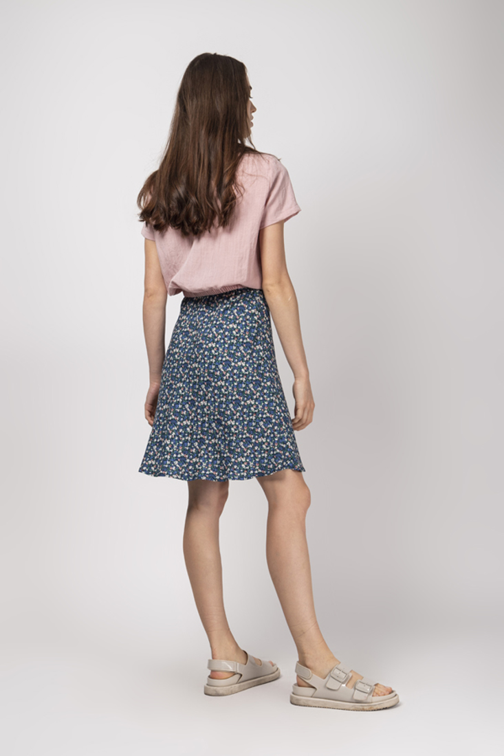 Picture of SHORT PRINTED SKIRT