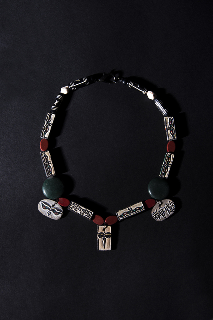 Picture of NECKLACE WITH CERAMIC STONES (2)