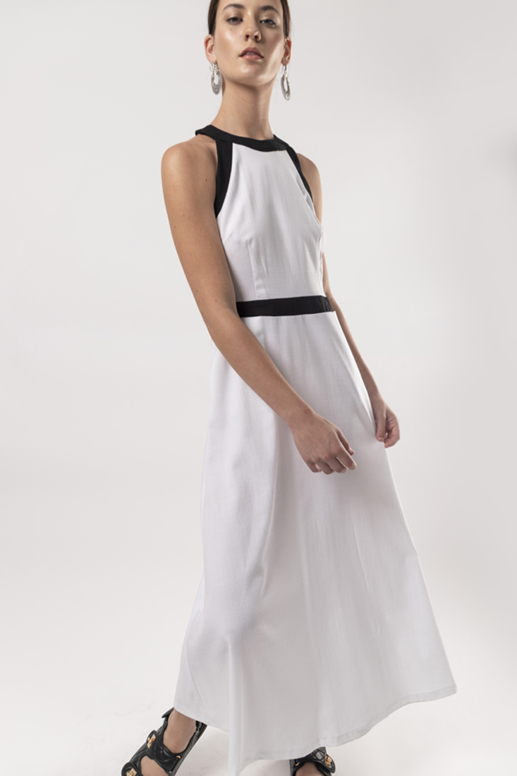Picture of LONG SLEEVELESS DRESS
