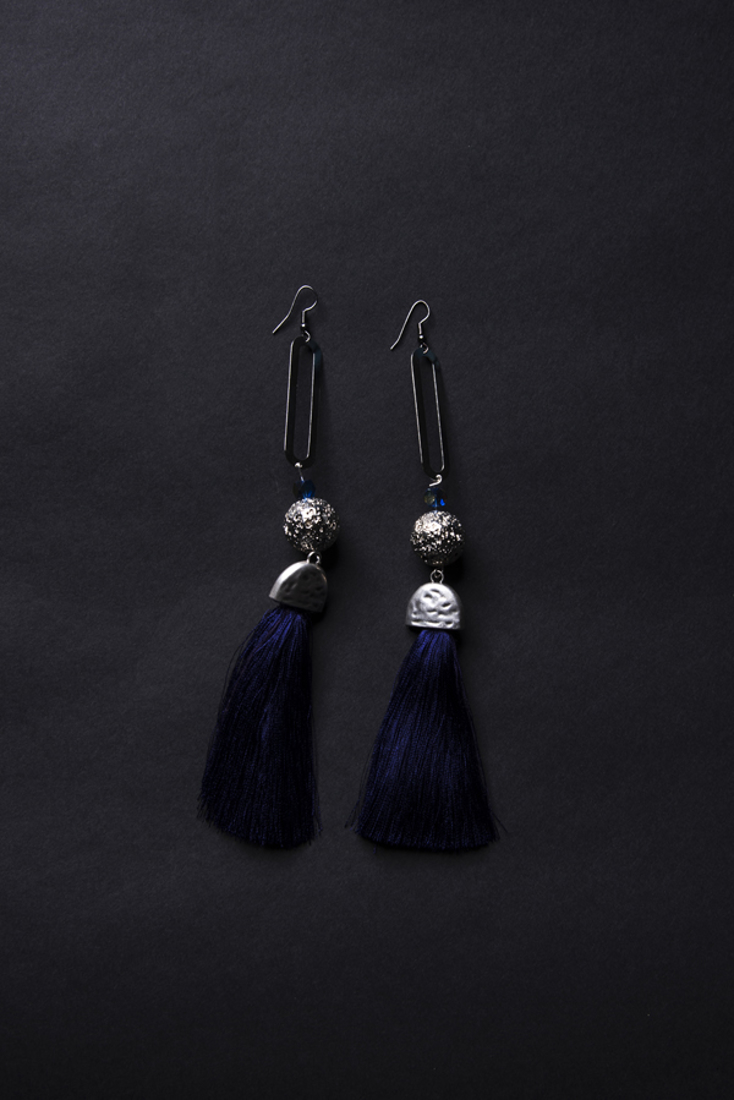 Picture of LONG EARRINGS WITH TASSELS (2)
