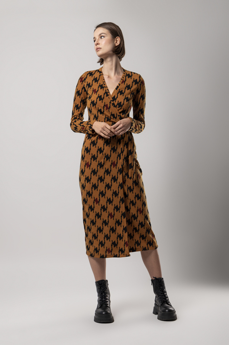 Picture of KNIT WRAP DRESS (2)
