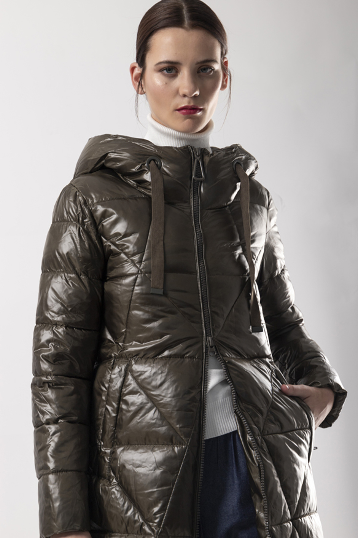 Picture of LONG HOODED PUFFER JACKET