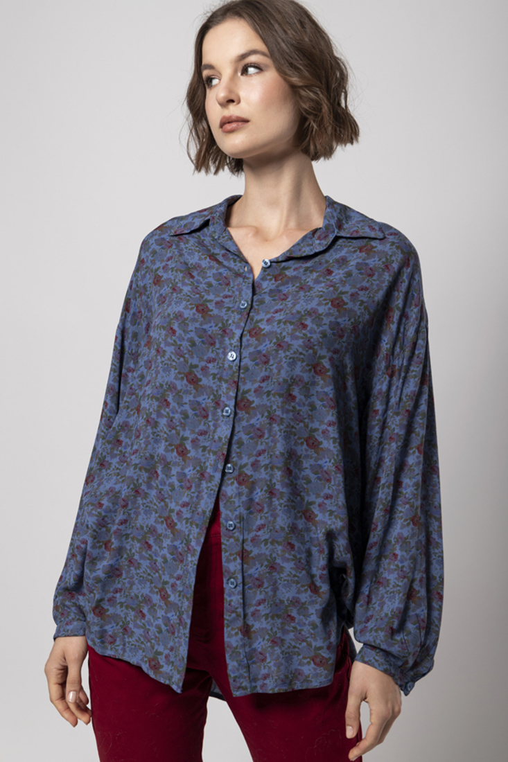 Picture of OVERSIZED FLORAL PRINT SHIRT (2)