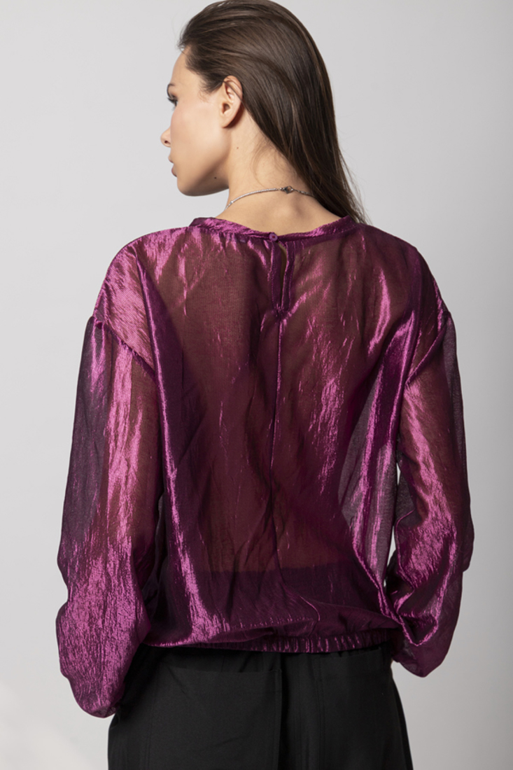 Picture of METALLIC EFFECT BLOUSE