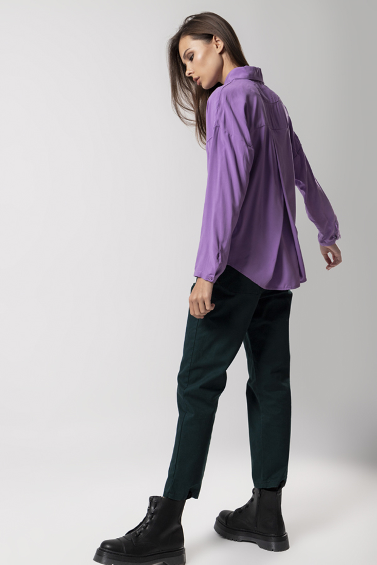 Picture of SHIRT WITH BACK PLEAT