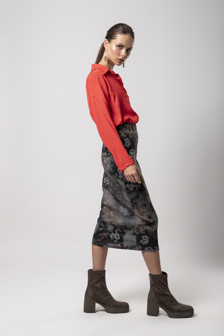 Picture of MIDI PRINTED SKIRT (2)