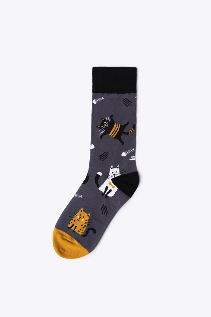 Picture of LONG SOCKS WITH CATS (2)