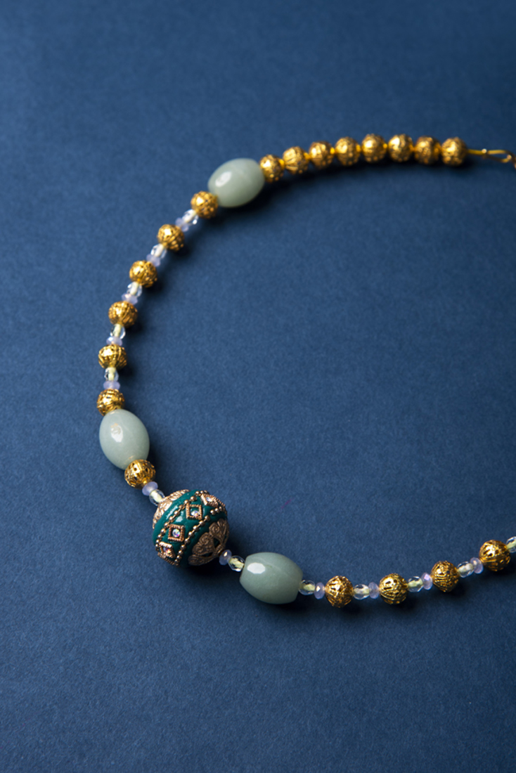 Picture of NECKLACE WITH ADVENTURINE STONE