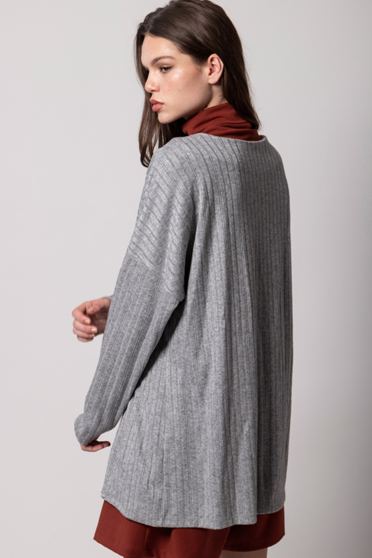 Picture of KNIT RIB CARDIGAN