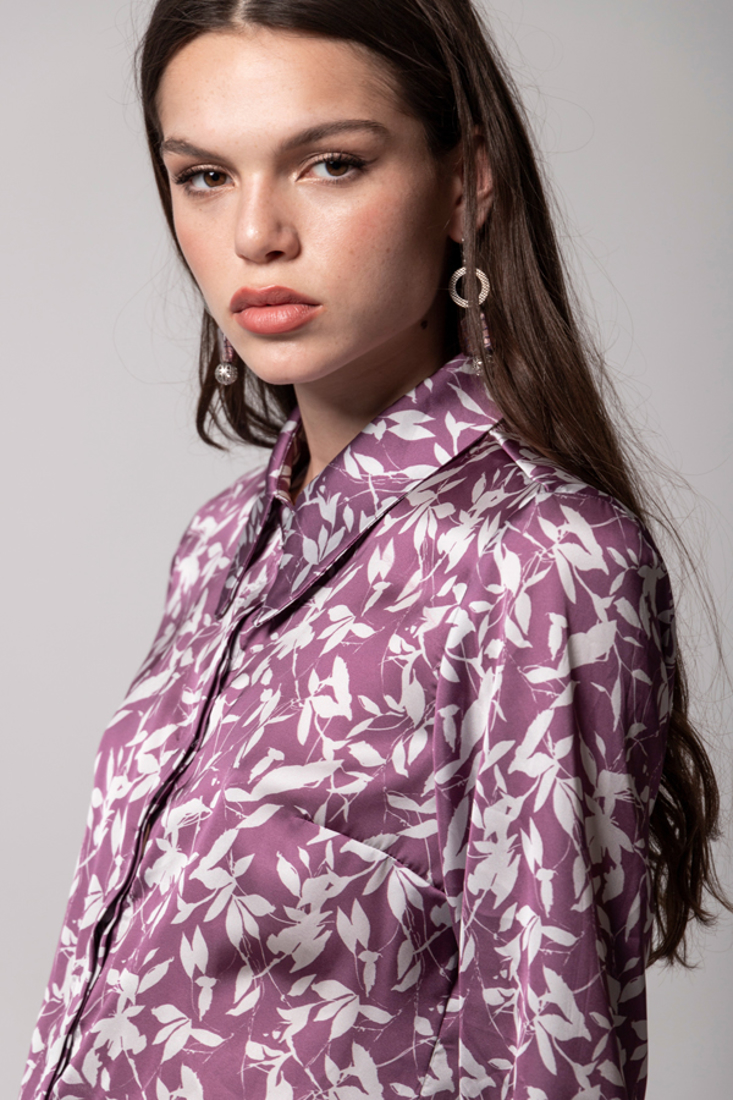 Picture of PRINTED SATIN SHIRT