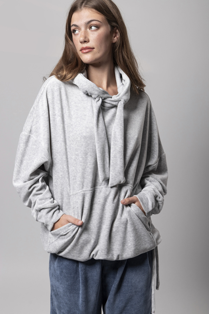 Picture of OVERSIZED BLOUSE WITH HOOD