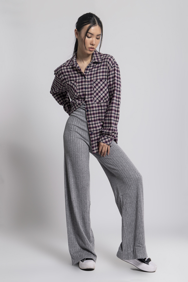 Picture of RIB TROUSERS WITH ELASTIC WAISTBAND (2)