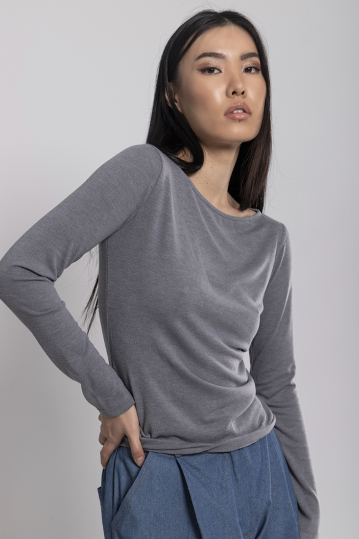 Picture of KNIT BASIC BLOUSE (2)